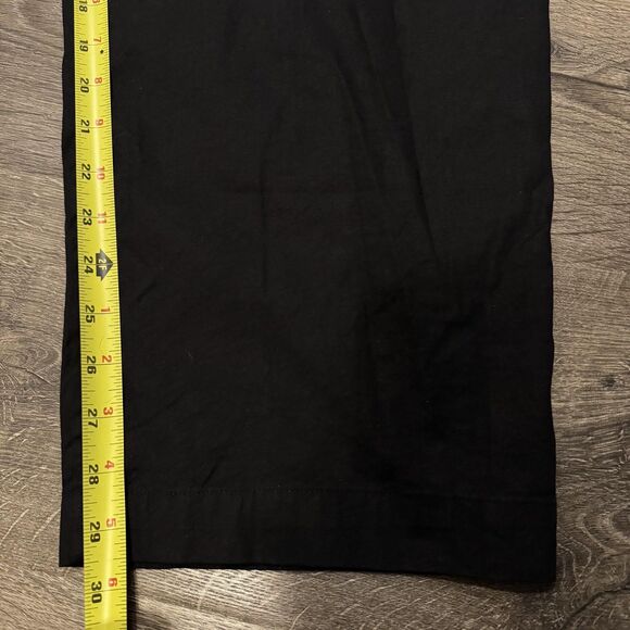 Athleta Paradise Straight Leg Cargo Pants Womens Small Black Linen Blend New - Picture 7 of 11